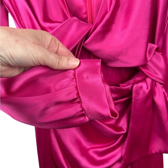 Hot Pink mini dress, bandeau top, S, custom made copy of Kylie Jenner dress Sexy - Picture 7 of 13